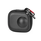 INF Torbica za nosilec kamere, združljiva z DJI Osmo 360 – trdo PU ohišje, zaščitna torbica za 360° kamero s plišasto podlogo in karabinerjem, (5000291737)