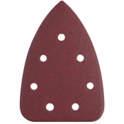 Extol Premium Brusni papirji delta, ježevi trakovi, bal. 10ks, 140x100mm, P100