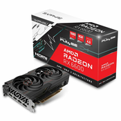 Sapphire PULSE AMD Radeon RX 6600 grafična kartica, 8 GB GDDR6