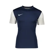 NIKE Funkcionalna majica Tiempo Premier II  mornarska / bela