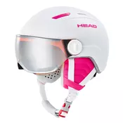 Head MAJA VISOR, djecja skijaška kaciga, bijela 328172