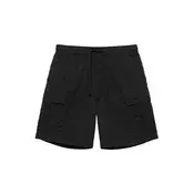 Pull&Bear Kargo hlače  črna