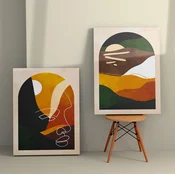 Wallity Zidna dekoracija 2KNV4245, 70 x 100cm, 2 komada