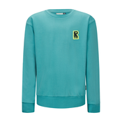 Retour Jeans Sweater majica Sammy, limeta zelena / petrol / crna