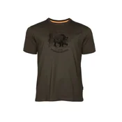 Majica PINEWOOD Wild Boar NEW prašič - rjava, št. 3XL