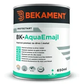 Barva za les in kovino RAL 3020 650ml BK – AQUA EMAJL Bekament