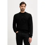 Pulover z dodatkom volne Versace Jeans Couture