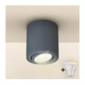 Brilagi - LED RGBW prigušiva ugradno spot svetlo MIA 1xGU10/6W/230V 84x80 mm antracit