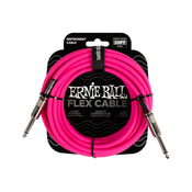Ernie Ball Flex Instrument Kabel Straight/Straight Ružičasta 6 m Ravni - Ravni
