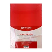 Stražnja navlaka FORTUNA A/4 230 g mat kožni efekt crvena 100/kutija 09.0051004