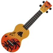 Mahalo Hawaii Hawaii Orange Burst Soprano ukulele (Kot novo)
