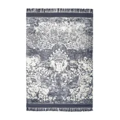 Lesnina RAVNO TKANA PREPROGA Dolce Vita 125 160/230 cm taftano siva, bela