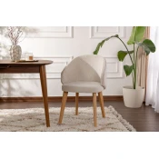 Hanah Home Set trpezarijskih stolica Bentley , 2 komada, Prljavo Beli