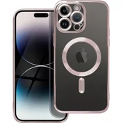 ELECTRO MAG COVER ovitek združljiv z MagSafe za SAMSUNG A57 rose gold