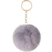 Fluffy ključenka - Siva KP38273