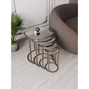 Hanah Home Milas 4 set stolica (umetnuti), antik/providna (4 kom)