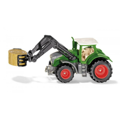 SIKU Blister - Traktor Fendt z ročajem za bale