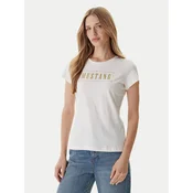 Mustang Majica Loa 1016754 Écru Slim Fit