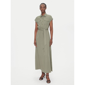 Gaudi Srajčna obleka 511BD15003 Khaki Regular Fit