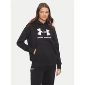 Under Armour RIVAL FLEECE BIG LOGO HD, ženski pulover, crna 1379501