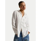 Polo Ralph Lauren Srajca 211970730518 Bela Classic Fit