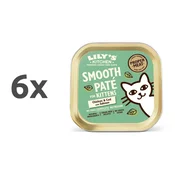 Lilys Kitchen Smooth Paté Kitten - piščanec, polenovka in losos 6 x 85 g
