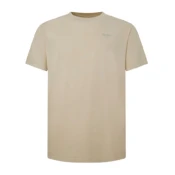 Pepe Jeans za moške. PM508664 Jacko bež majica (M), Priložnostno, Bombaž, Kratek rokav, Trajnostni