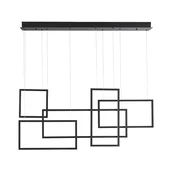 CORNICE VISILICA LED 91W/3000K/4860lm/DIMM/IP20/CRNA