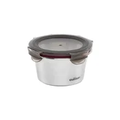 Round food storage container, stainless steel, 410 ml, Flora - Cuiti