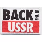 The Beatles Back in the USSR Našitek za šivanje 100 x 50 mm