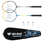 Northix Komplet loparjev za badminton s 3 loparji