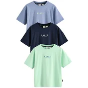 Baker by Ted Baker Majica mornarska/golobje modra/meta/bela