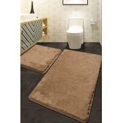 Aberto Design Set 2 prostirke za kupatilo Svetlobraon