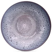 Northix Globok keramični jedilni krožnik vijolična GLAZURA 20,5 cm, 900 ml