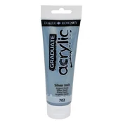 Boja akrilna 120ml silver 123120702 graduate