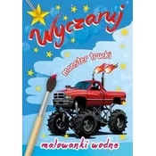 Malowanki wodne. Wyczaruj monster trucki