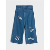 Sinsay - Pamucne wide leg farmerke - plava