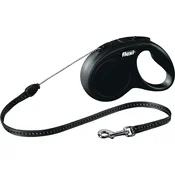 FLX Flexi New CLASSIC 5 m Black Dog Retractable lead
