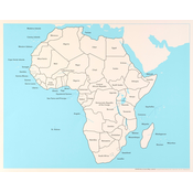 Karta Afrike Smart Baby
