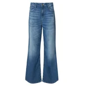 Guess Jeans hlače W6YA82 D1331 Modra Wide Leg