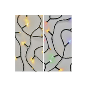 LED Zunanja božična veriga 100xLED/8 načinov 15m IP44 topla bela/multicolor