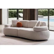 Atelier del Sofa Trosed Rio, 252 x 90 x 77 cm, Krem