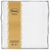 Violeta Salvete Premium Supersoft, 38x38, 40/1, Bele