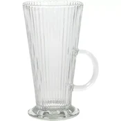 Conical kozarec za latte macchiato, rebrast, 142 mm, premer: 75 mm (12 kos)