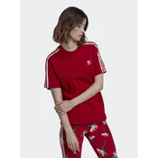 adidas Majica THEBE MAGUGU HK5209 Rdeča Regular Fit