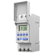Qoltec Elektronski časovni programator Timer na DIN šino, 7-dnevni