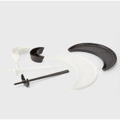 Set za serviranje sushija KILLSTAR - Crescent - črno-belo - KSRA009370