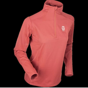 BD Majica Half Zip Grid W Pink