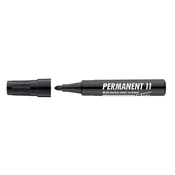 permanentni marker, 1-3 mm, stožčasta konica, ICO Permanent 11, črne barve