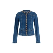 Liu Jo Prehodna jakna  moder denim